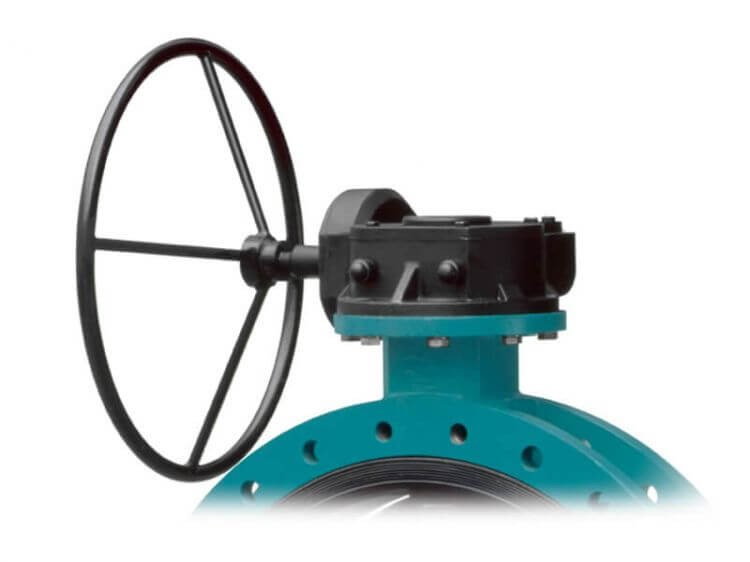 Elastomer lined butterfly valve Desponia D1, D3, D4 - InterApp